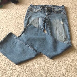 American eagle wide leg jeans